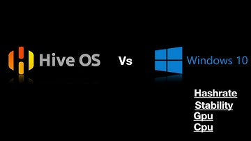 Hive os vs windows 10 hashrate