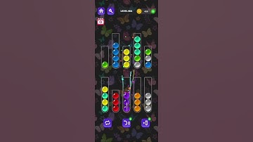 Ball Sort Master Level 604 #ballsortmaster #ballsortmastersolution #puzzlegame #gaming #games