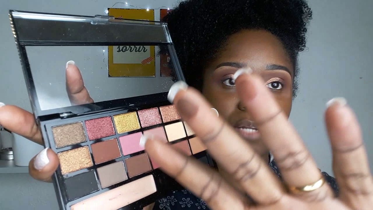 MAKE com PALETA RUBY ROSE FABULOUS