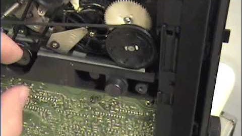 VCR Repair Part 1