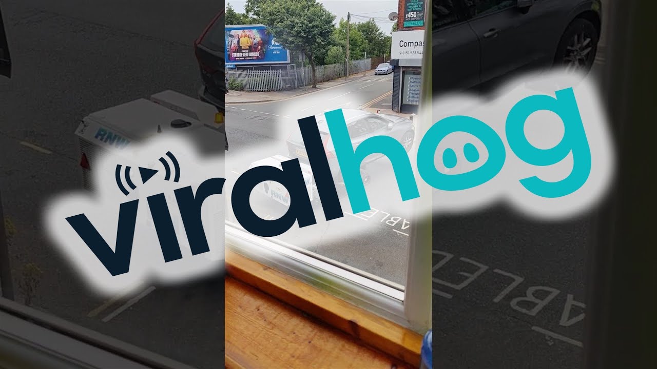 Robot Removes Car From Disabled Parking || ViralHog