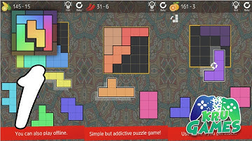 Block Puzzle (Tangram) Gameplay #1 All Levels (Android, IOS)