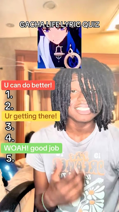 Gacha life lyric quiz! #gacha #gachalife #quiz