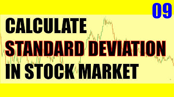 Calculate Standard Deviation of any Stock in Excel Sheet || Stock Market