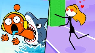 😂 We Beat (100,000,000) 🌈 Impossible Leve! Ragdoll Break 🆚 Money Race | Funny Gameplay screenshot 4