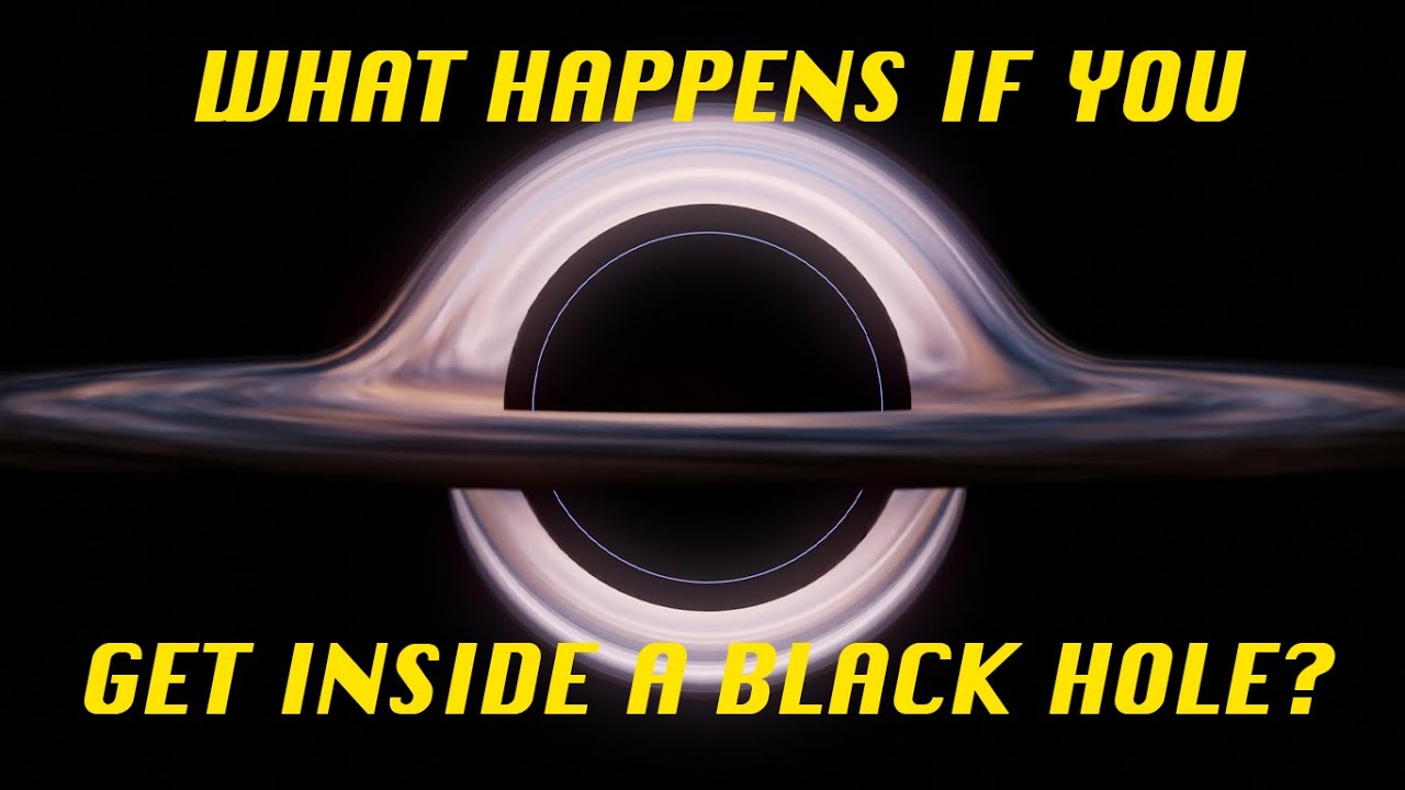WHAT HAPPENS IF YOU GET INSIDE A BLACK HOLE? - YouTube