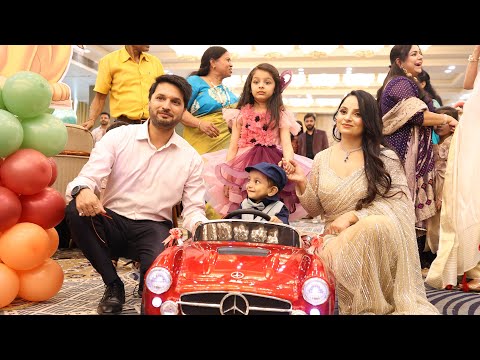 Kritansh’s 1st Birthday Highlights 💙 Family, Friends & Fun 🎉