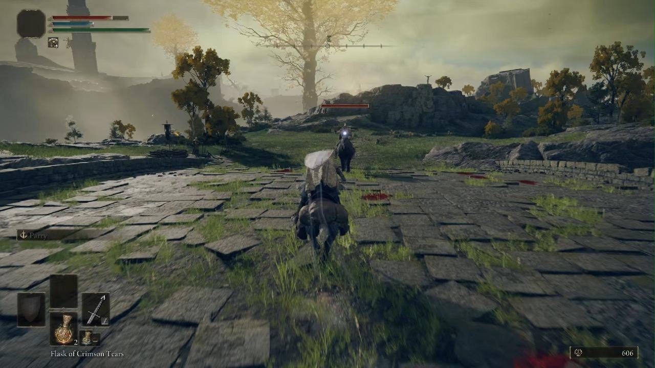 ELDEN RING horse combat