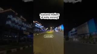 lampu malam kota sorong.#papuabaratdaya #pesonaindonesia#pariwisataindonesia