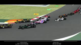 rFactor2 F1 2020 Crash Compilation