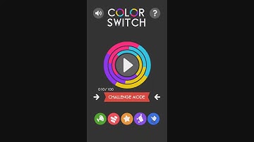 Color switch. Challenge mode. levels 11-15