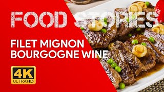 Food Stories Ep3 - Filet Mignon in Bourgogne Wine (w. Aji Panca Chili Sauce / Peru Food | FOOD ASMR)