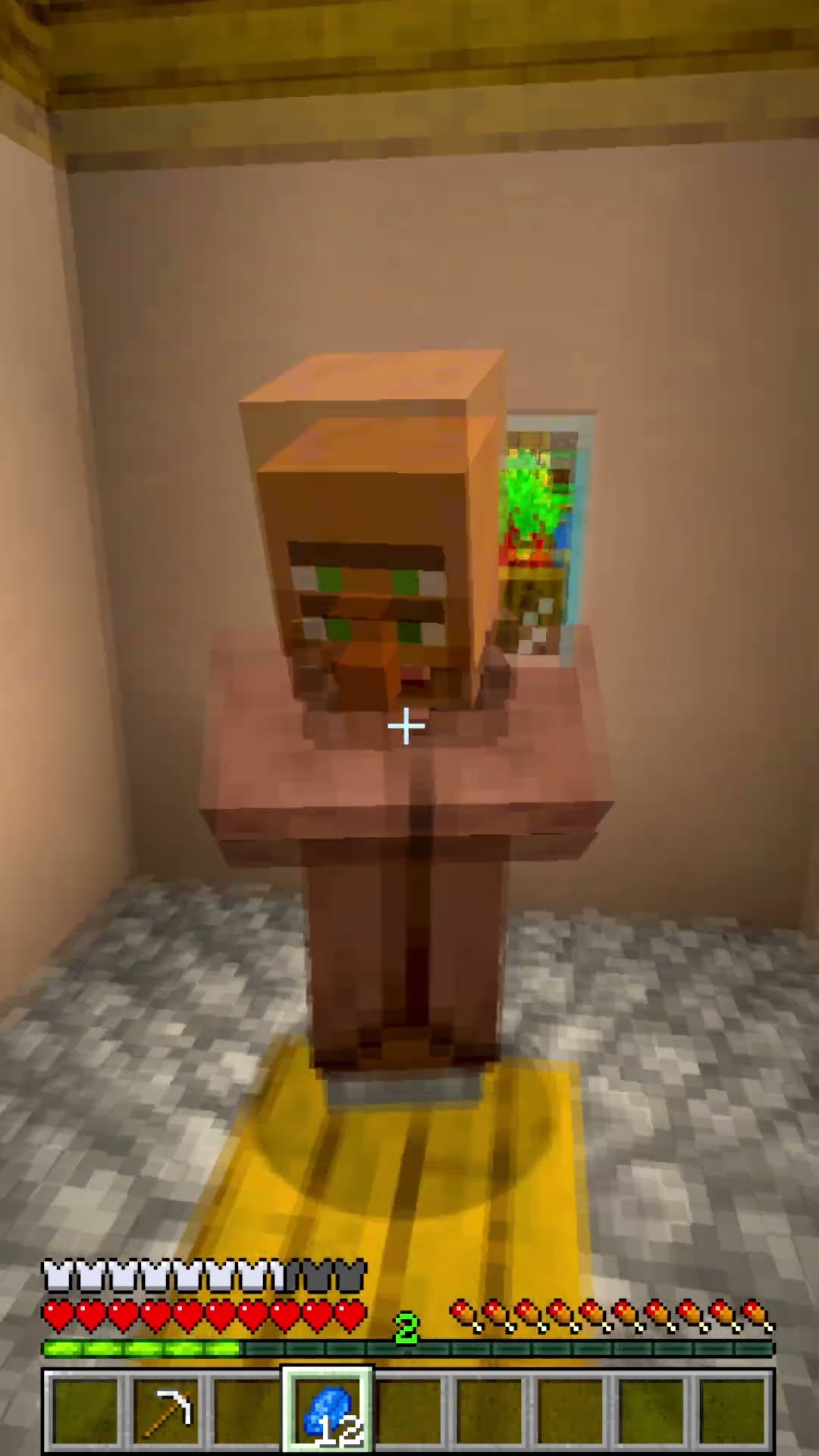 Villager Arrabbiato su Minecraft
