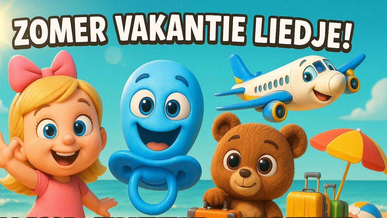 Kinderliedje Zomer Vakantie 🎶 | Met Naya, Tuttie & Tottie op avontuur