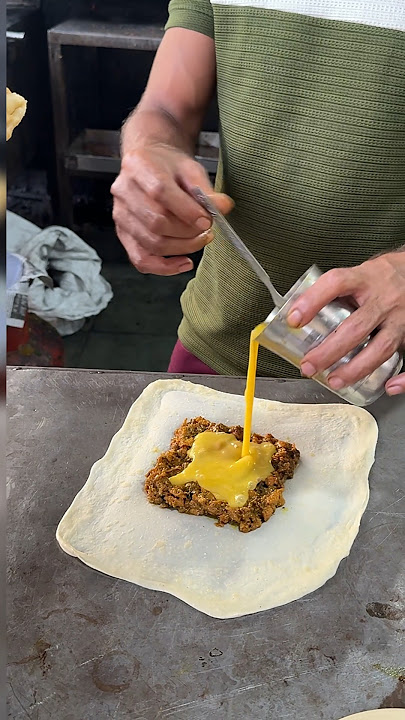World famous Mutton Roll making #shorts