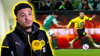"The fans expect a lot from me, and so do I!" | Interview with Jadon Sancho | Werder - BVB 1:2