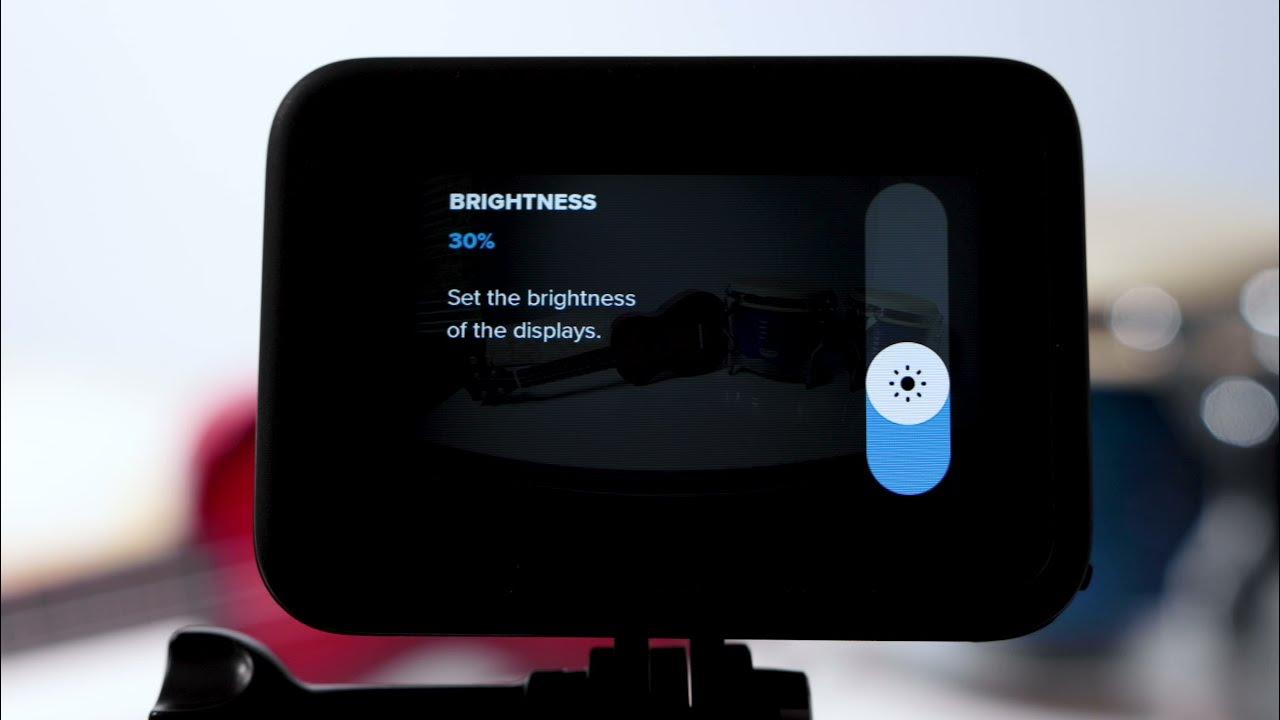 GoPro Hero How to Adjust Screen Brightness gopro YouTube