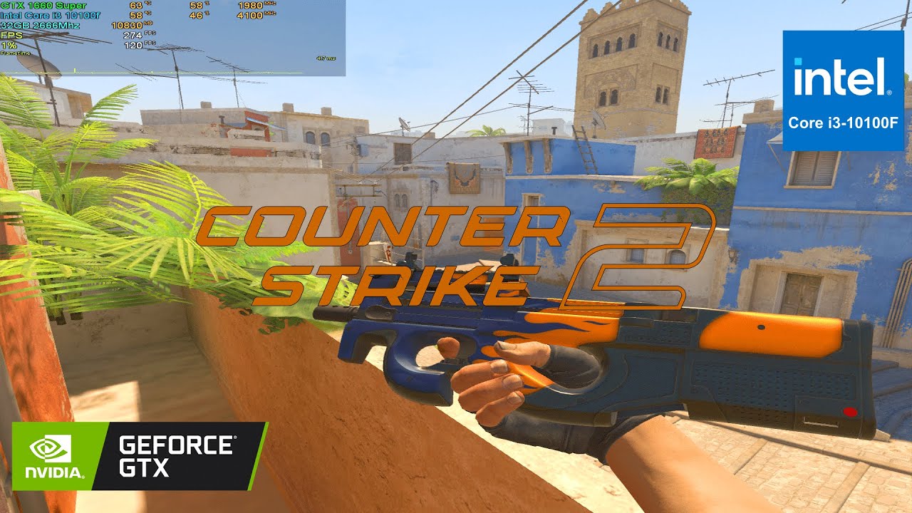Counter-Strike 2 : GTX 1660 Super + i3-10100F | 4:3