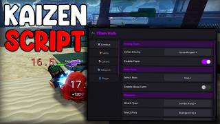 New Kaizen Op Script Auto Farm Instant Kill - Roblox 2026