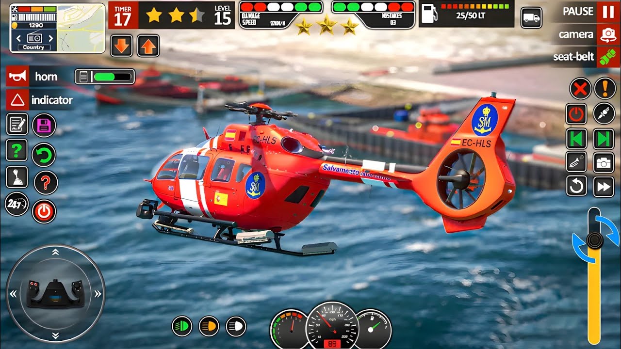 Police Helicopter Battle! Intense Aerial Combat Gameplay