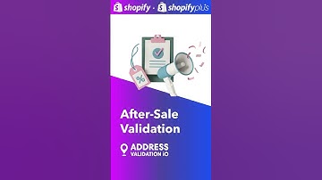 Address-Validation Extensions on ThankYou & Order Status Page #shopify #addressverification