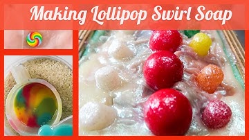 Making Lollipop Swirl Soap for the December 2020 Soap Challenge Club (longer version)