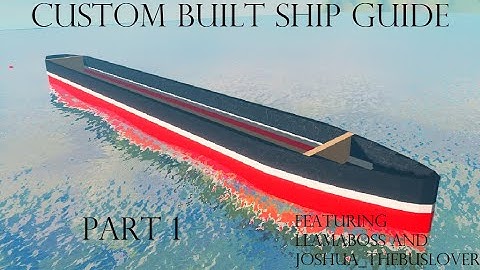 Custom Created Ship Guide | Plane Crazy Tutorial
