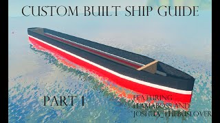 Custom Created Ship Guide | Plane Crazy Tutorial