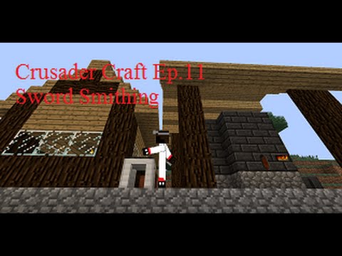 Minecraft Crusader Craft Building a Kingdom: Sword Making - YouTube
