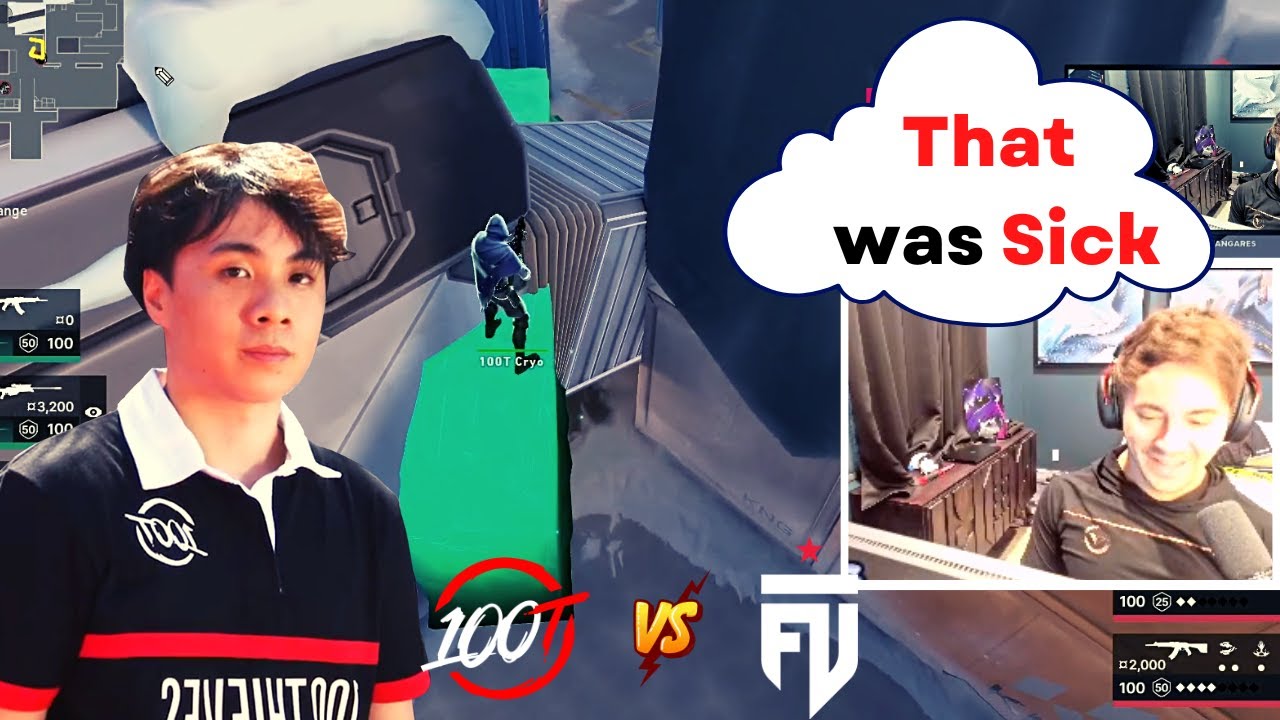 Sgares So Impressed on This Omen Play From 100T Cryo | 100T VS FUT