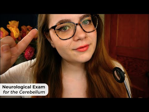 Cerebellar Examination—Examining Your Brain! (Scalp Exam, Vision Tests) 🩺 ASMR Medical RP