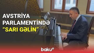 Millət vəkilimiz parlamentdə piano çaldı - BAKU TV Resimi