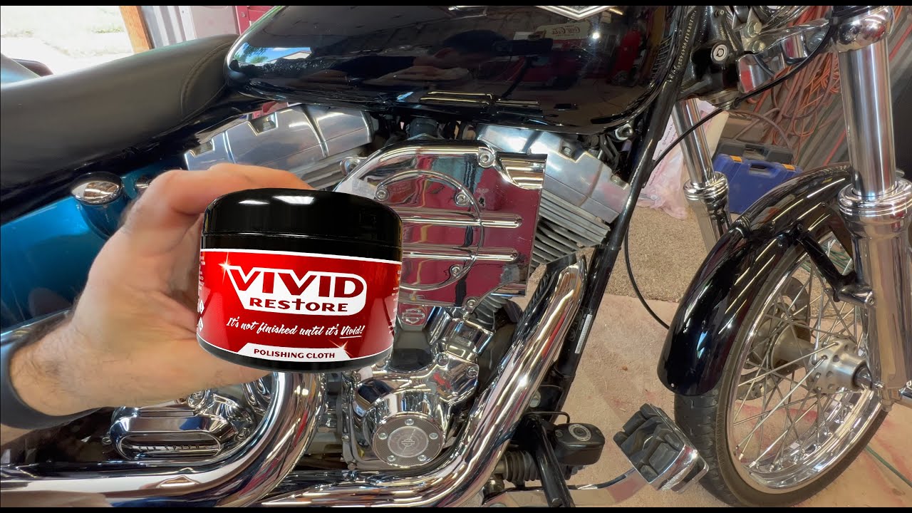 Harley Davidson Motorcycle Chrome Restoration Vivid Restore YouTube