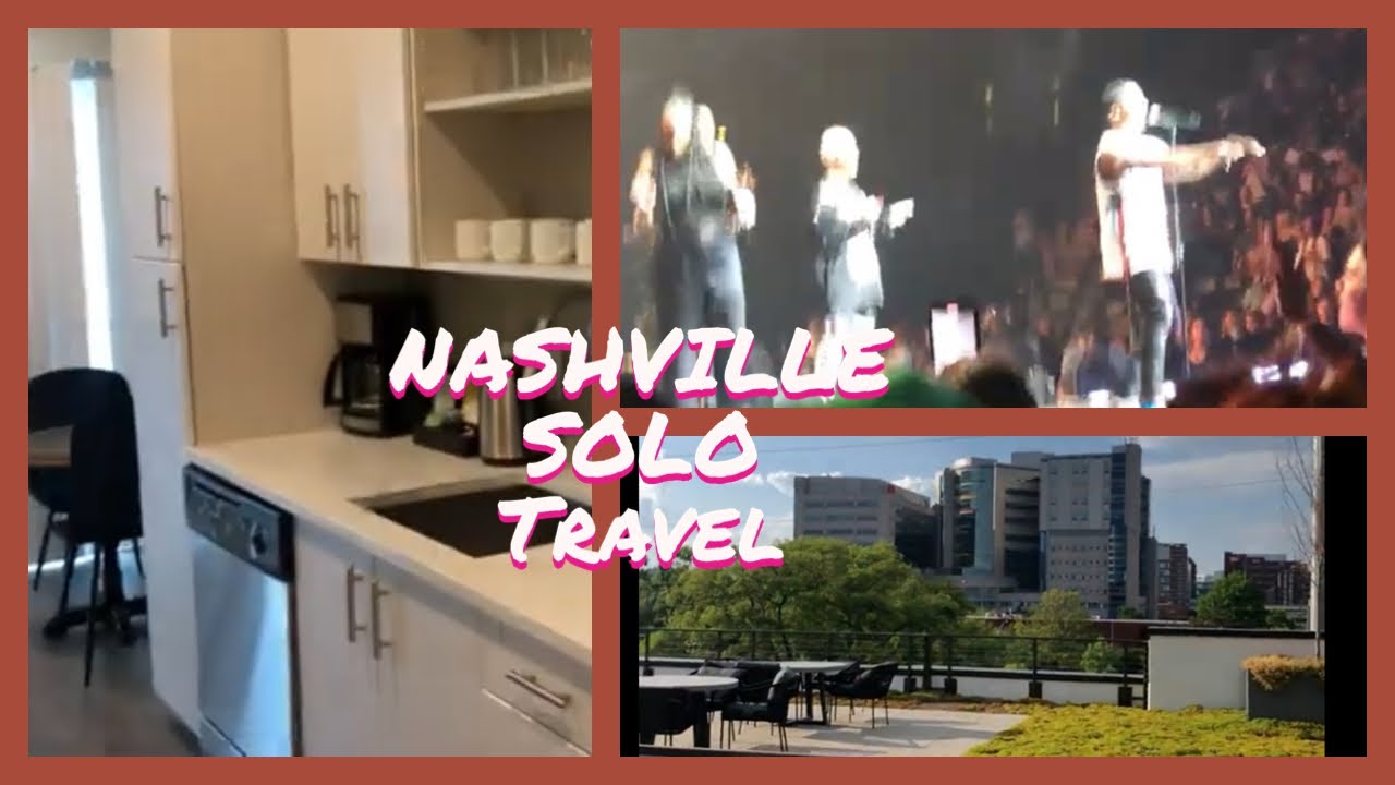 NASHVILLE TRAVEL VLOG Part 2! SOLO TRAVEL, AIR BNB, KINGDOM TOUR CONCERT!