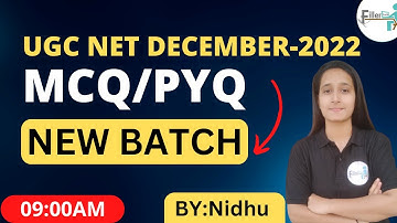 09:00 AM-UGC NET MCQs PYQ Series | UGC NET Important PYQs Paper 1 | UGC NET Exam December 2022 #pyq
