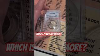 Which coin is worth more money? #rarecoins