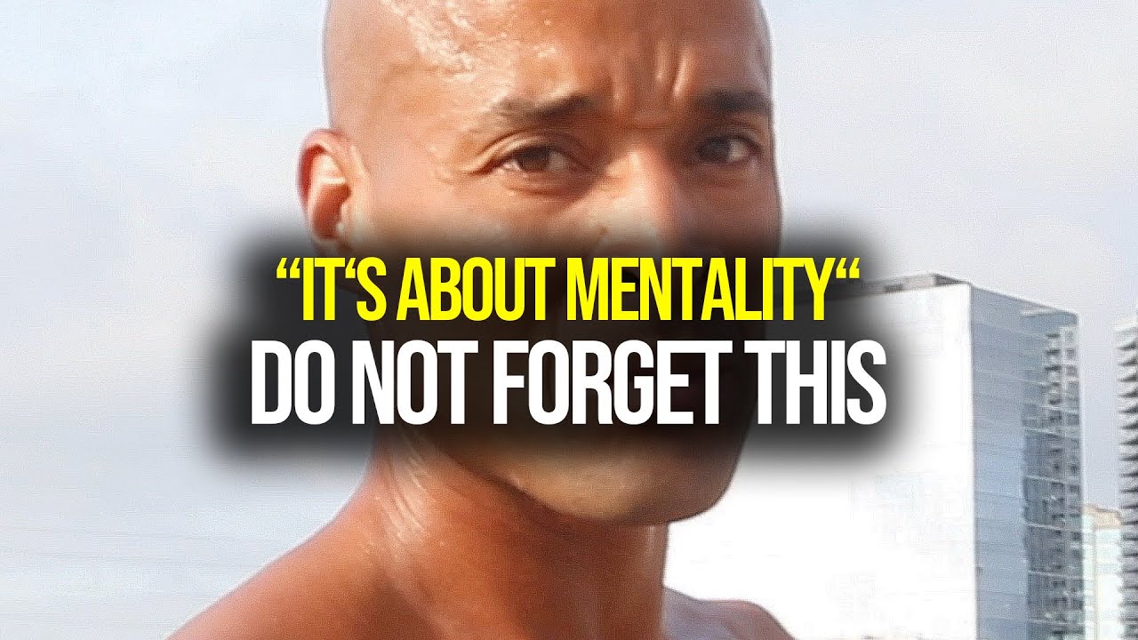 IT'S ABOUT MENTALITY - David Goggins (The Cookie Jar Speech) - YouTube
