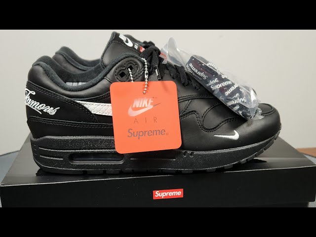 Supreme Nike Air Max 1 87 - YouTube
