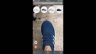 Try On Adidas Shoe Augmented Reality Demo
