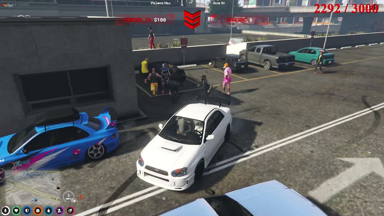Vinny weaponising grinders in the war against the Vagos GTA 5 RP