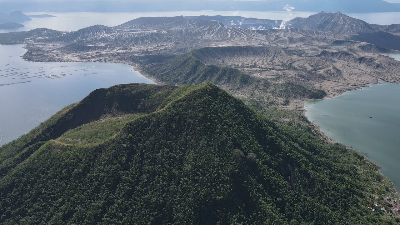 Streaming Live Today at Taal Volcano