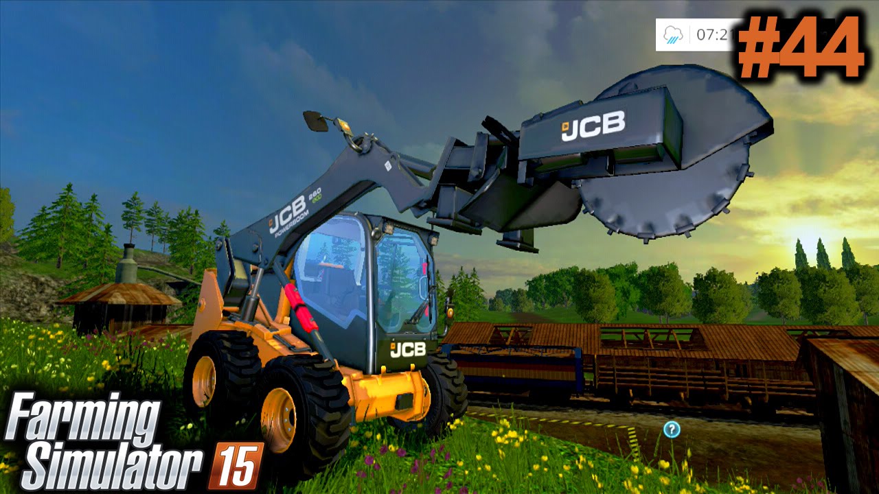 FARMING SIMULATOR 2015: Trabalhando com a pá mecânica [XBOX 360