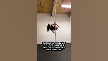 How to do a Superman// Pole Dance Tutorial #poledance #polefitness