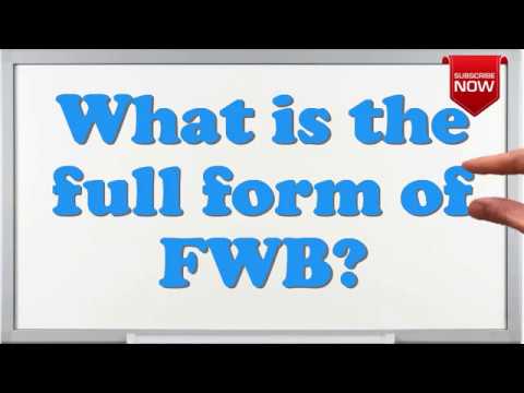 What's Fwb Mean In Text