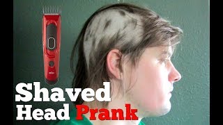 SHAVED HEAD PRANK  Top Girlfriend and Boyfriend Pranks