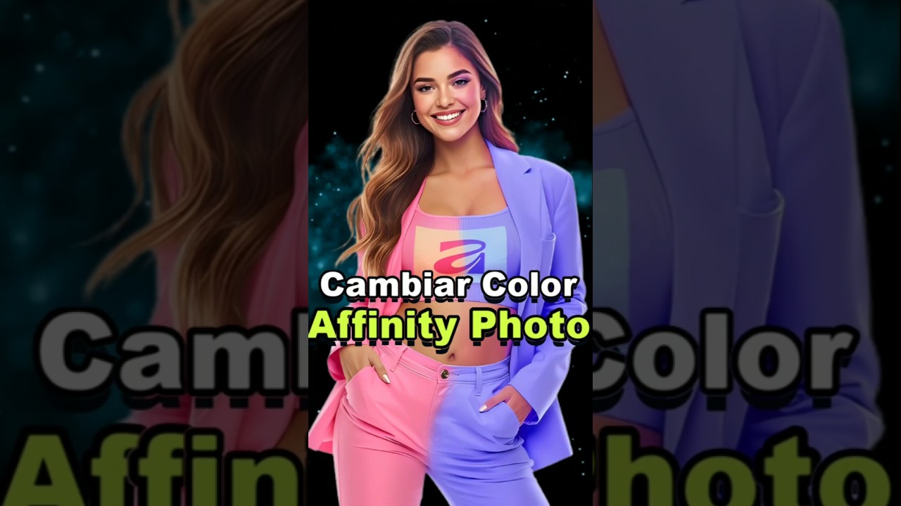 Affinity Photo: ¡Cambiar Color de Objeto, Fácil! 