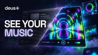 Deus Music Visualizer for Spotify — Set Up in 60 Seconds screenshot 1