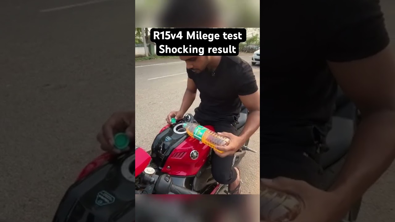 milege test shocking result| r15v4 milege test |