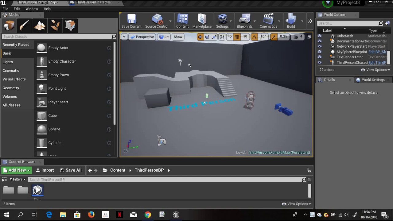 UE4 double jump Blueprint! - YouTube