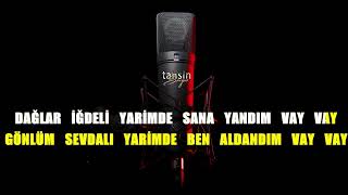 Afşin Akyol - İğdeli Yar / Karaoke / Md Altyapı / Cover / Lyrics / HQ